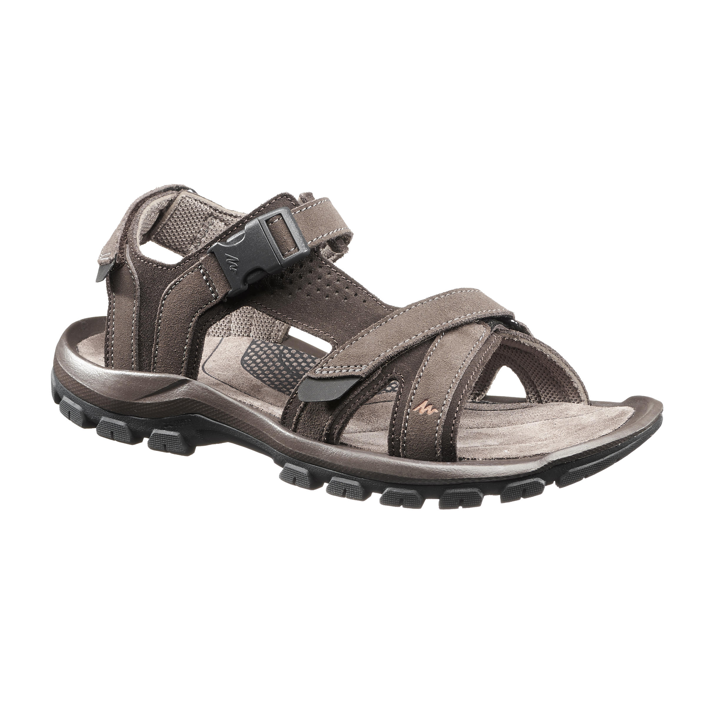 Men s Walking Sandals Brown Decathlon