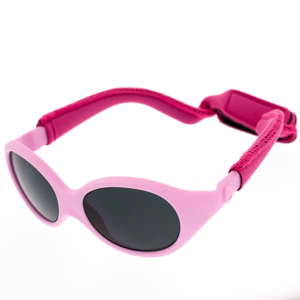 Sonnenbrille Baby 6 24 Monate Kategorie 4 Wandern MHB100 rosa
