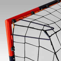 Size M Football Goal SG 500 - Blue/Orange