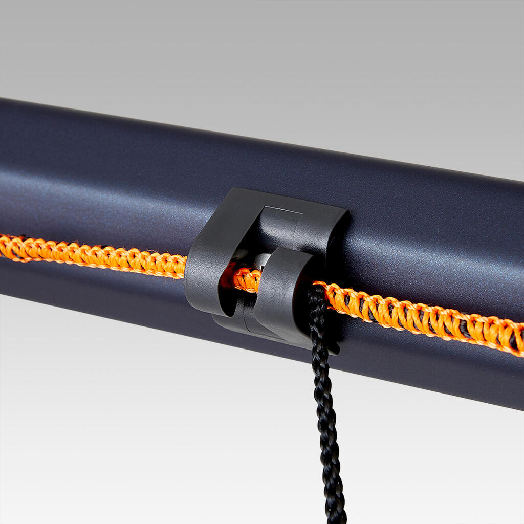 Portería de fútbol SG 500 talla M azul naranja