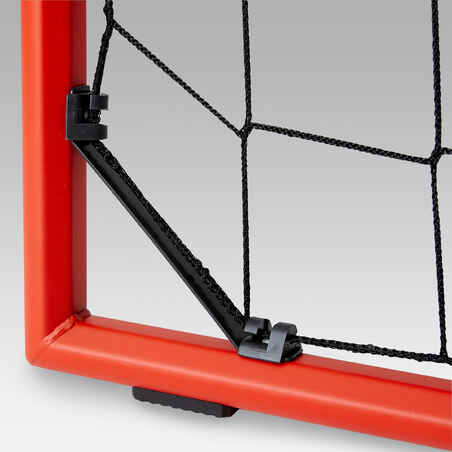 Size M Football Goal SG 500 - Blue/Orange