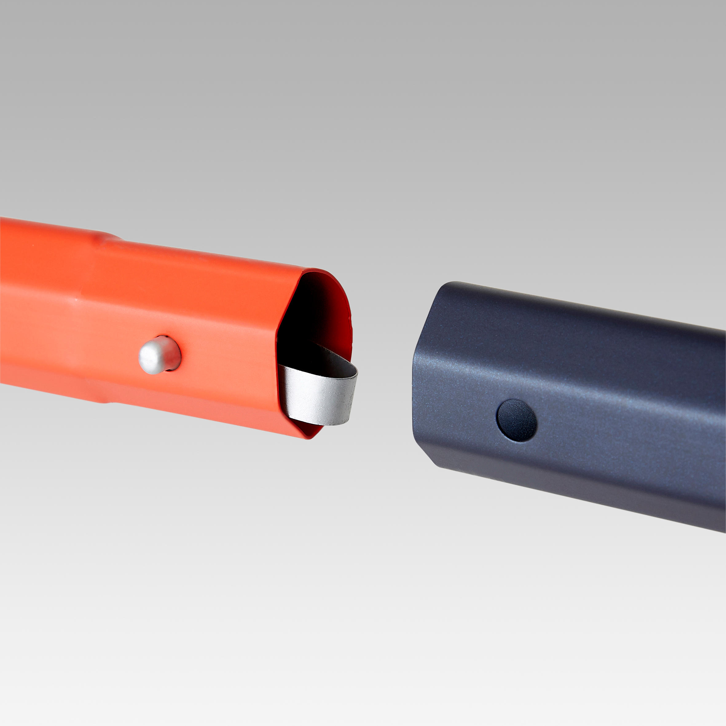 Size M Soccer Goal - SG 500 Blue/Orange - KIPSTA