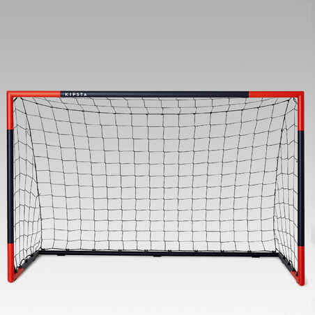 Size M Football Goal SG 500 - Blue/Orange