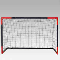 Size M Football Goal SG 500 - Blue/Orange