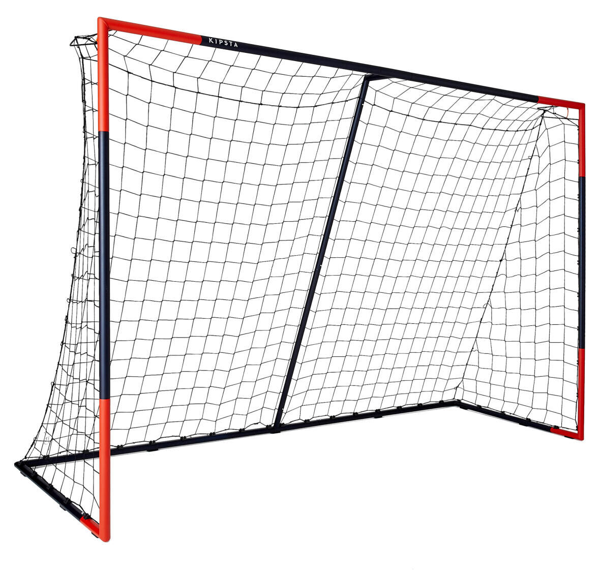 BUT DE FOOTBALL SG500 TAILLE L MARINE ORANGE