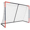 Voetbaldoel Classic Goal SG500 maat L 3x2 m marineblauw/rood