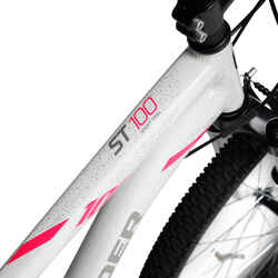 Rockrider ST 100 27.5 (26 XS) 21sp Sport Bike - White
