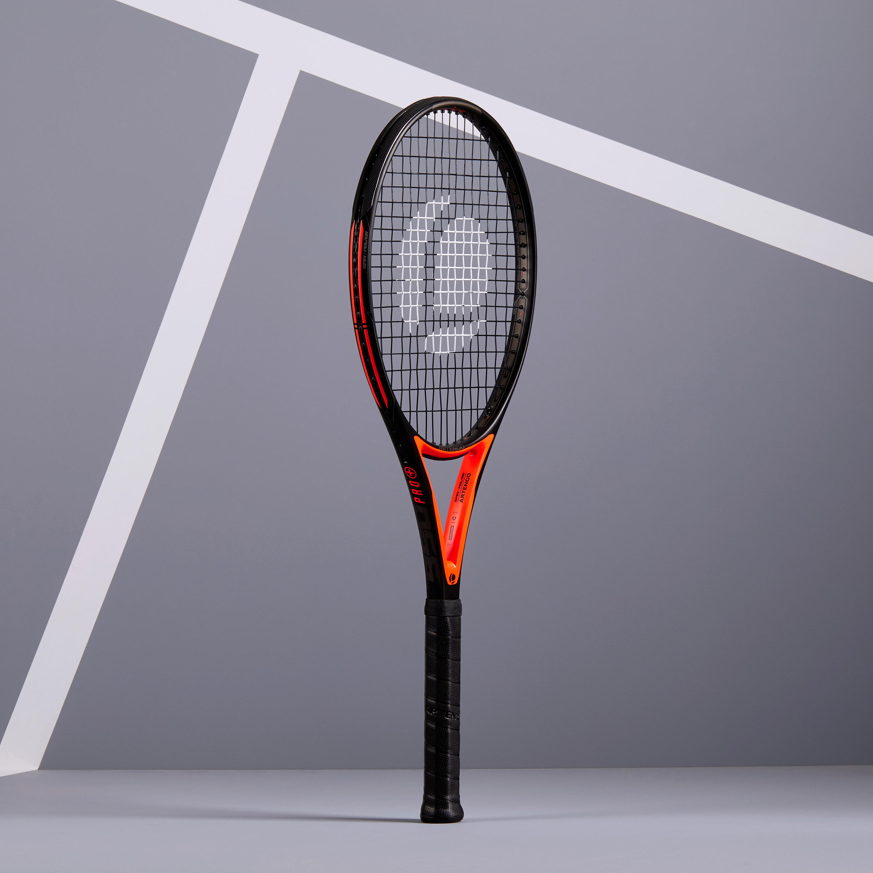 Adult Tennis Racket TR990 Pro+ - Black / Red 3/9