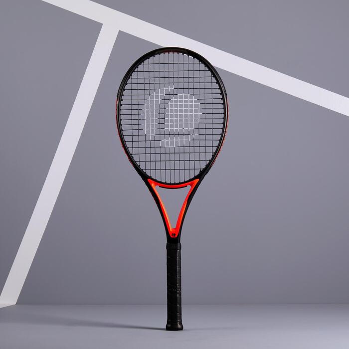 RAQUETTE DE TENNIS ADULTE TR990 PRO+ NOIR ROUGE ARTENGO Decathlon
