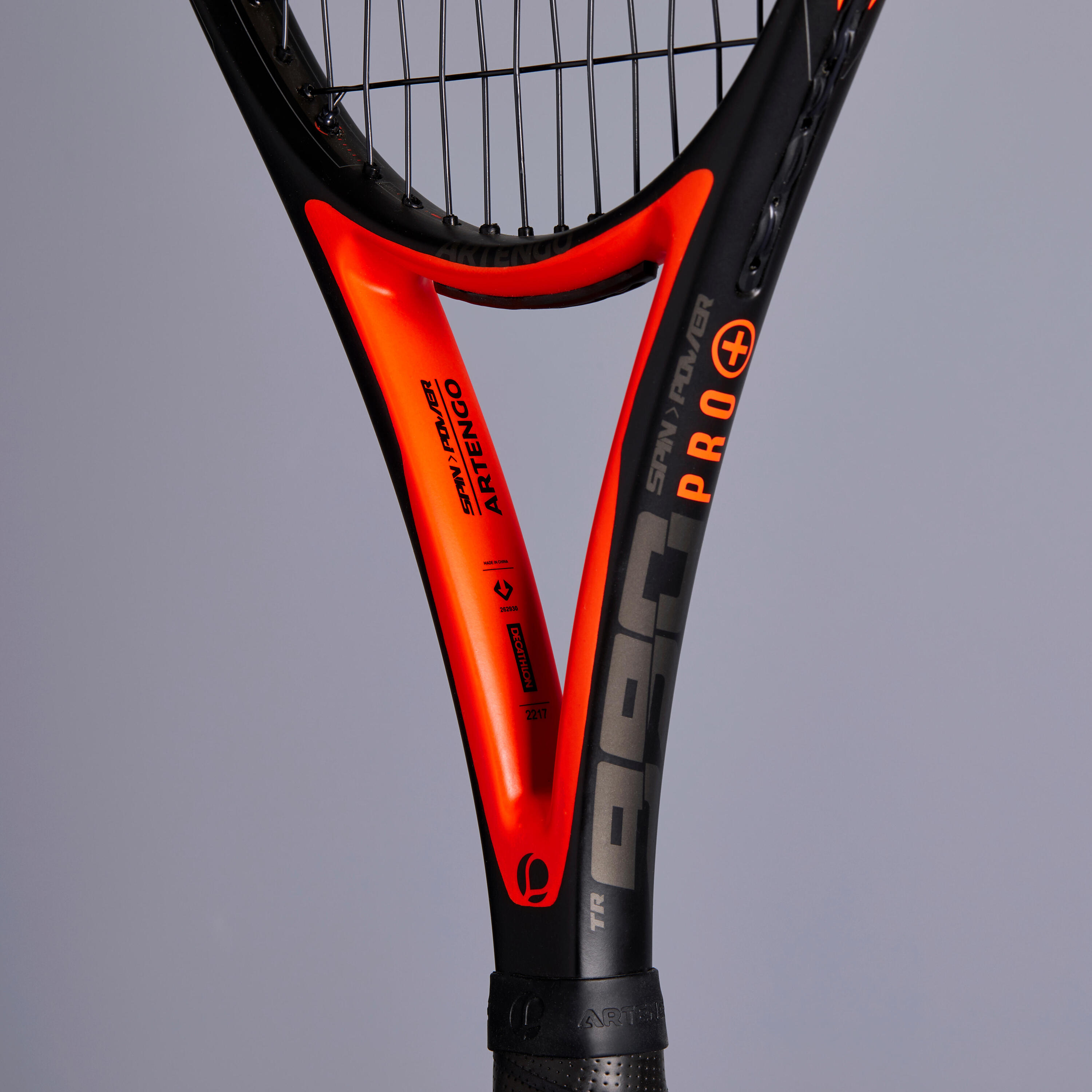 Adult Tennis Racket TR990 Pro+ - Black / Red 5/9