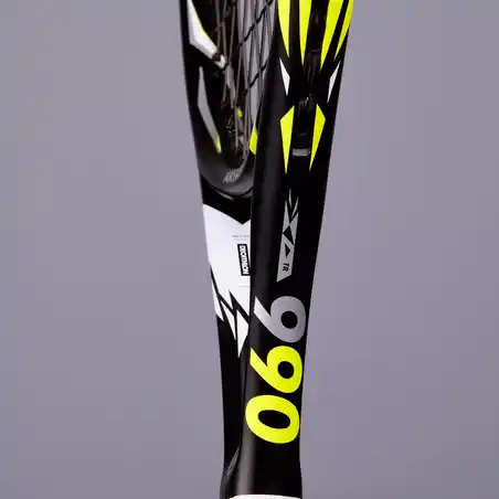 TR990 25 Raket Tenis Anak - Hitam/Kuning