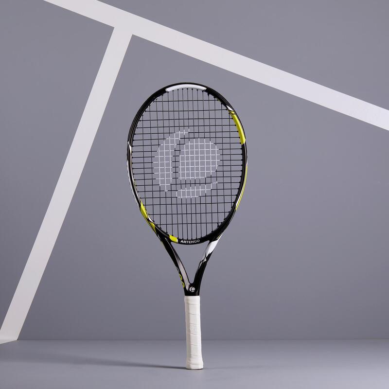 Çocuk Tenis Raketi - 25 İnç - Siyah / Sarı - TR900