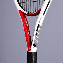 Adult Tennis Racket TR960 Precision 300 g - White/Red