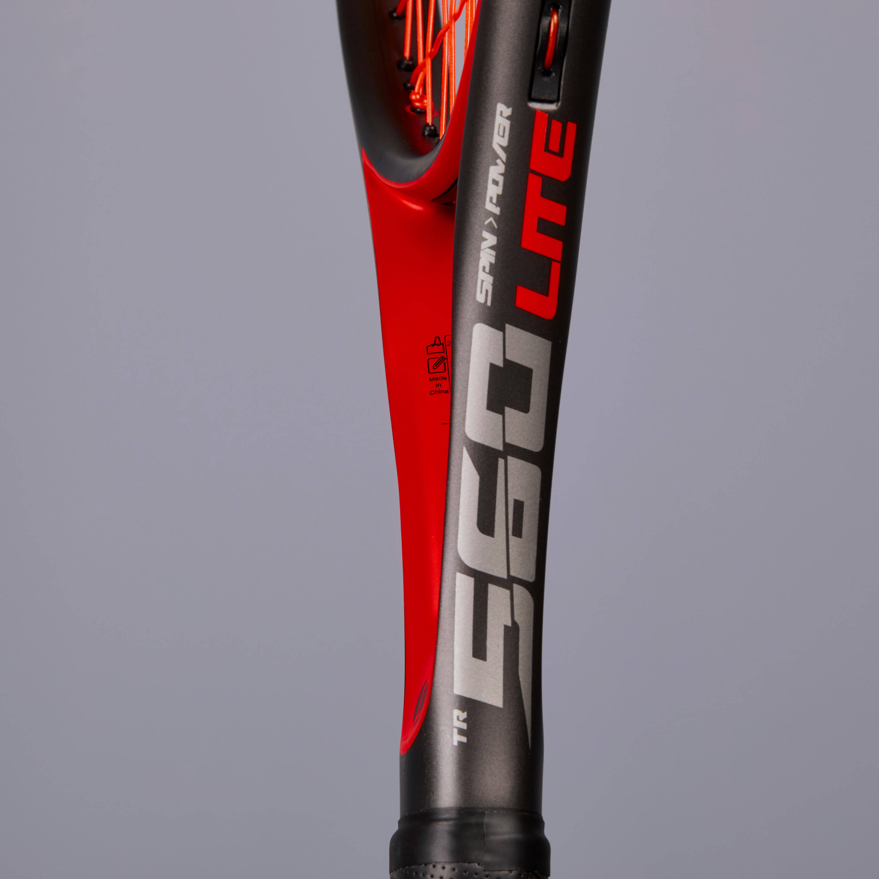 Adult Tennis Racket TR560 Lite - Black/Orange -  4