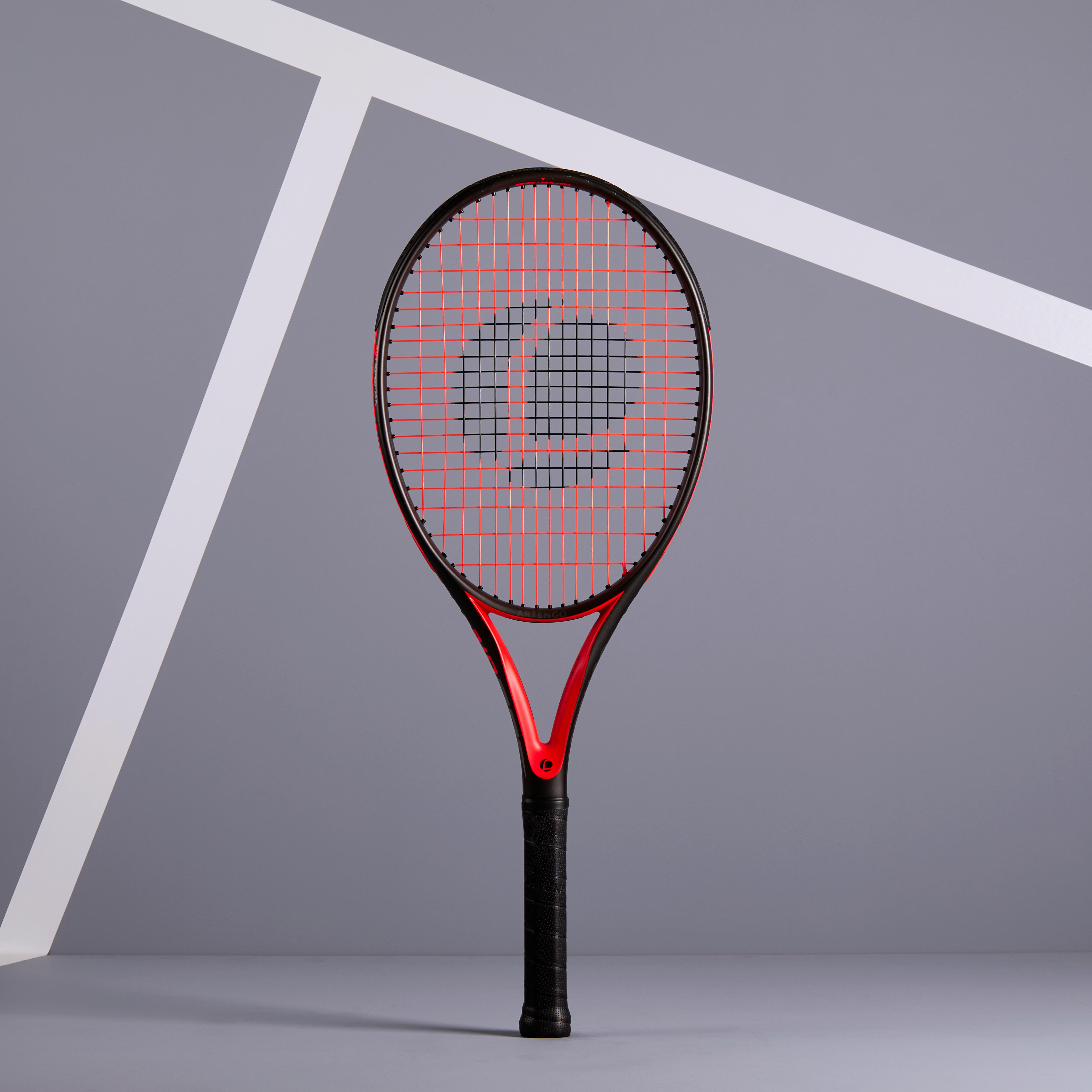 

Adult Tennis Racket TR560 Lite - Black/Orange -  By ARTENGO | Decathlon