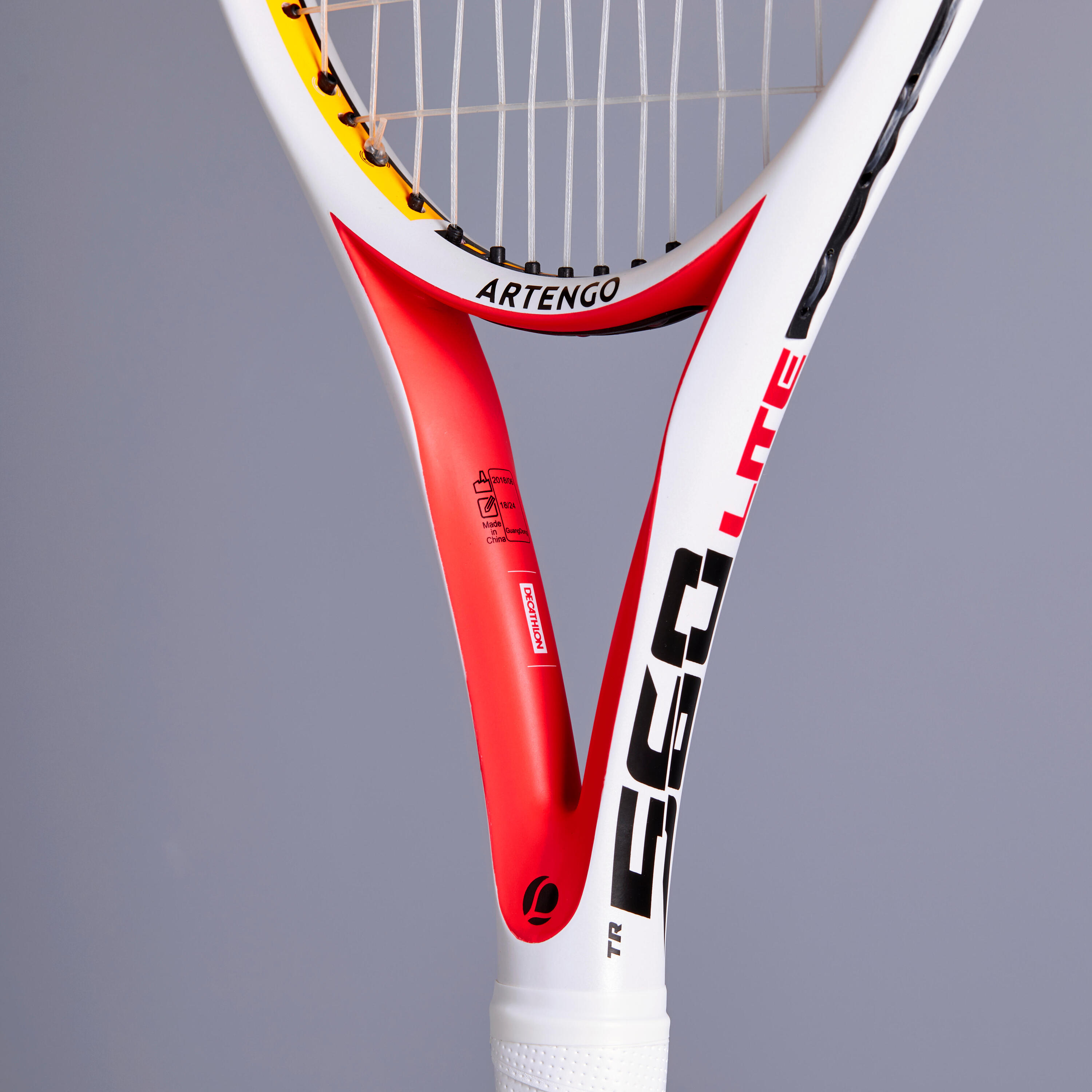 TR560 Lite Adults' Tennis Racket - White 5/13