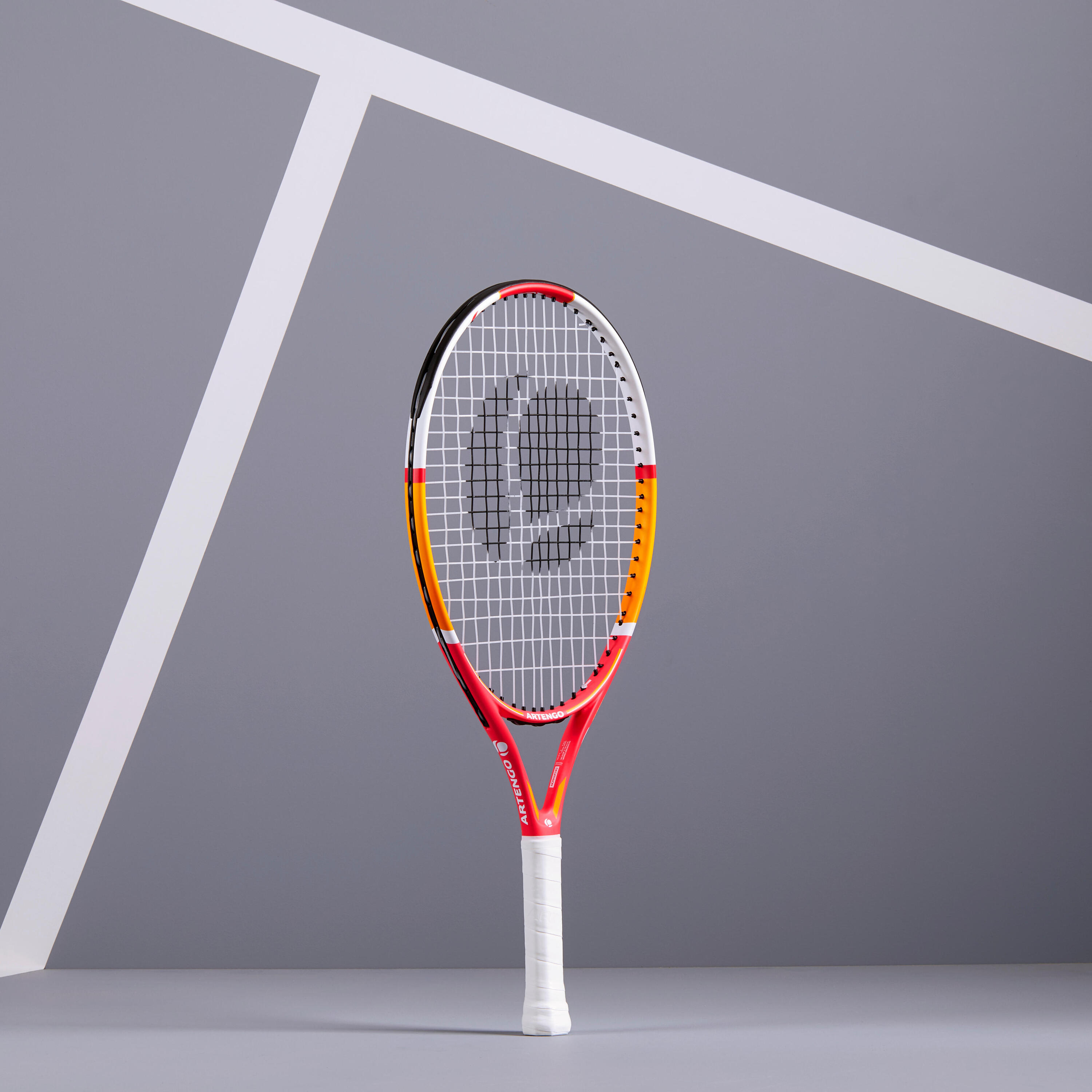 TR 530 23 Kids' Tennis Racket - Pink/Orange 3/9