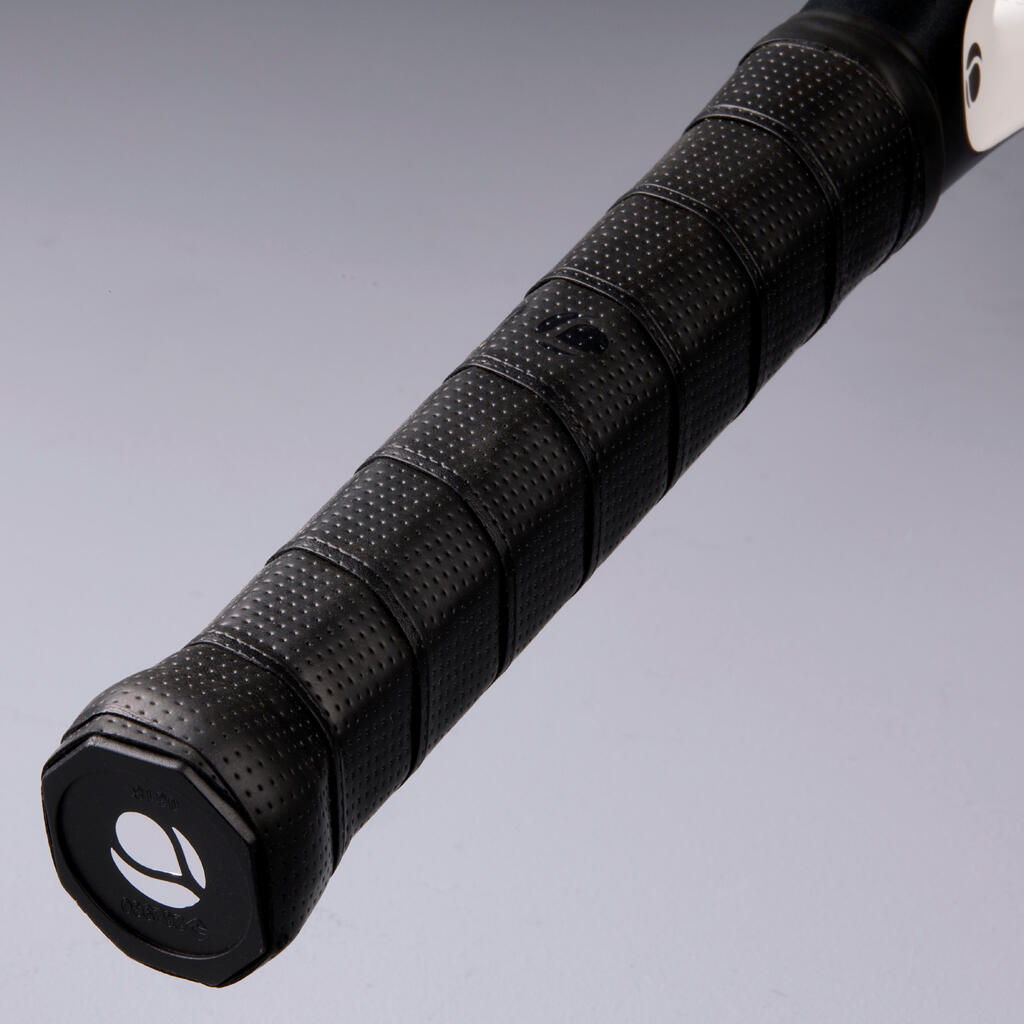 TENISKI REKET TR500 OVERSIZE ZA ODRASLE CRNO-BELI