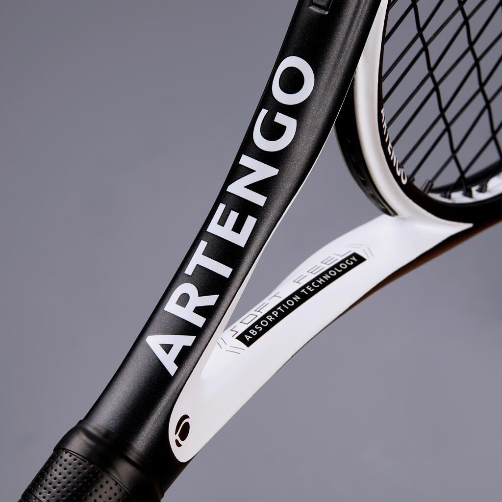 TR500 Oversize Adult Tennis Racket - Black/White