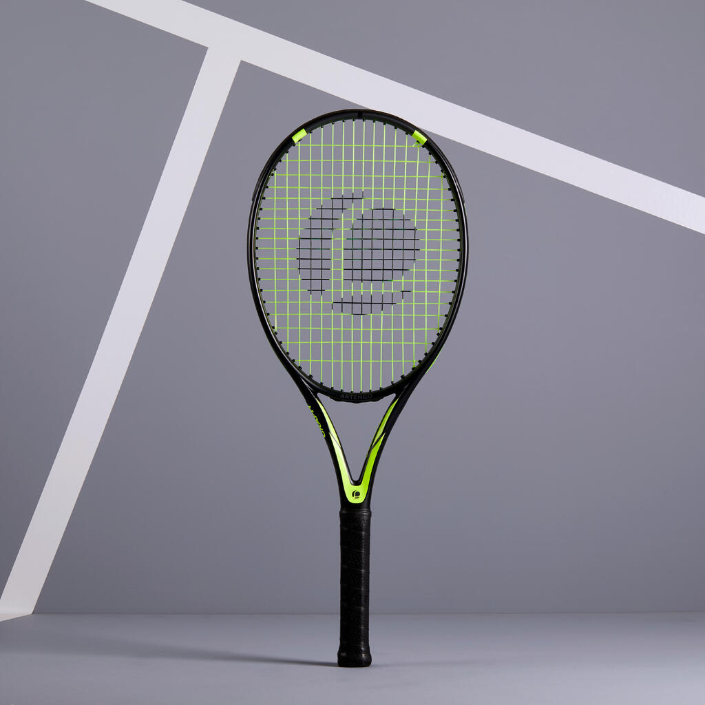 Pieaugušo grafīta tenisa rakete “TR160”, melna