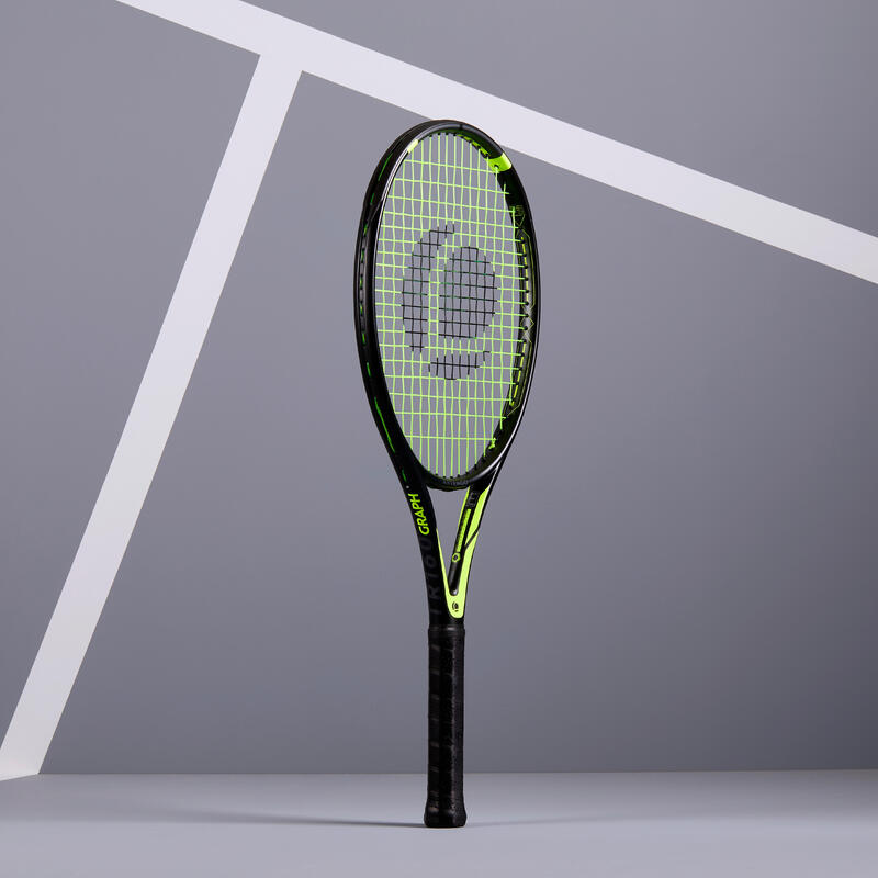 Rachetă Tenis TR160 Graph Negru Adulţi