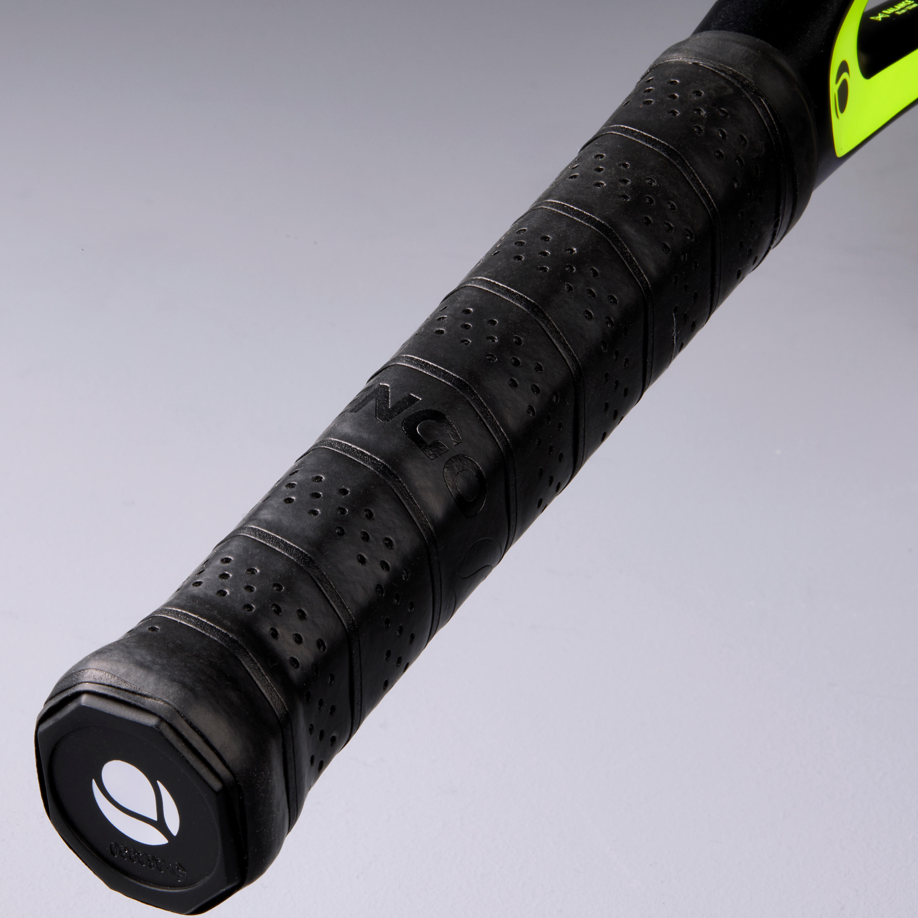 Tennis Racket - TR 160 Graph Black - Black, Yellow green - Artengo ...