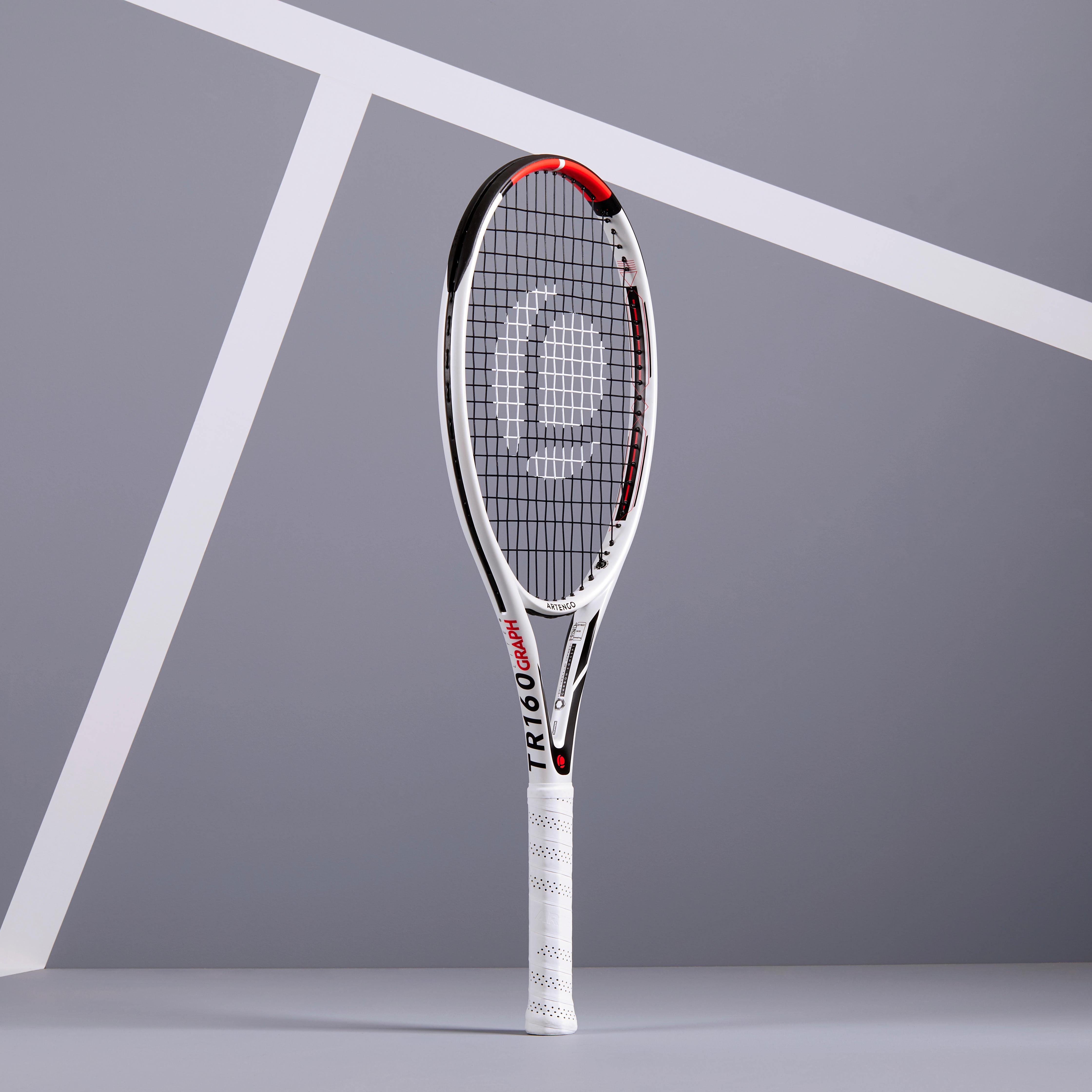 TR160 GRAPH WHITE ADULT TENNIS RACKET