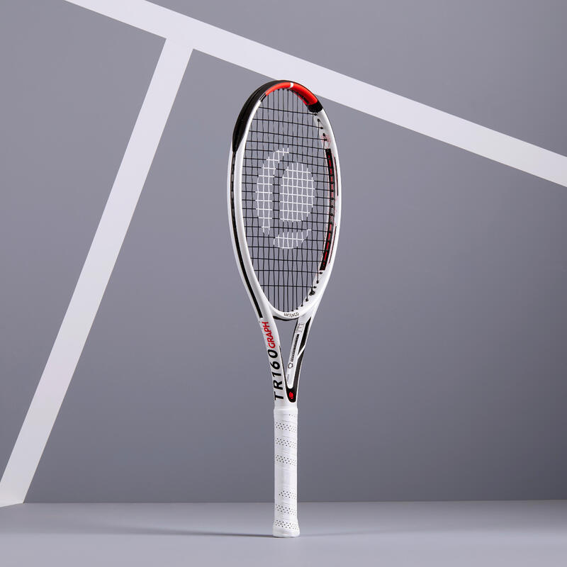 成人款碳纖維網球拍TR 160－白色