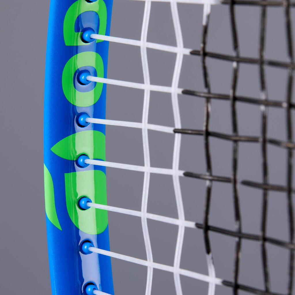 Tennisschläger TR130 23 Zoll besaitet Kinder blau