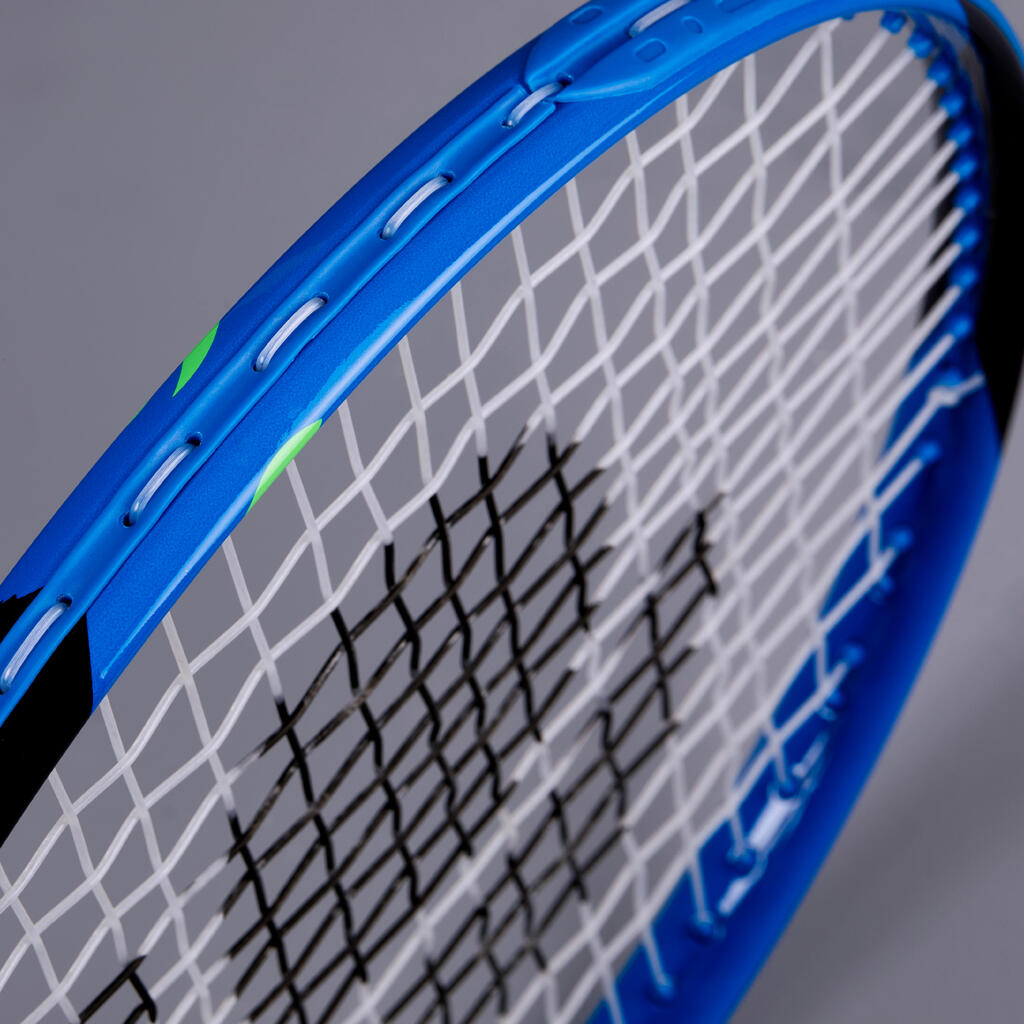 Tennisschläger TR130 23 Zoll besaitet Kinder blau