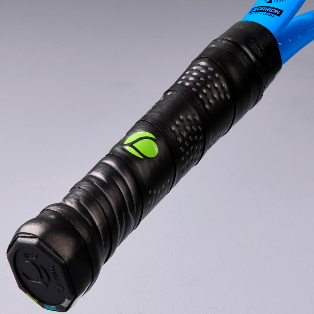 Tennisschläger TR130 23 Zoll besaitet Kinder blau