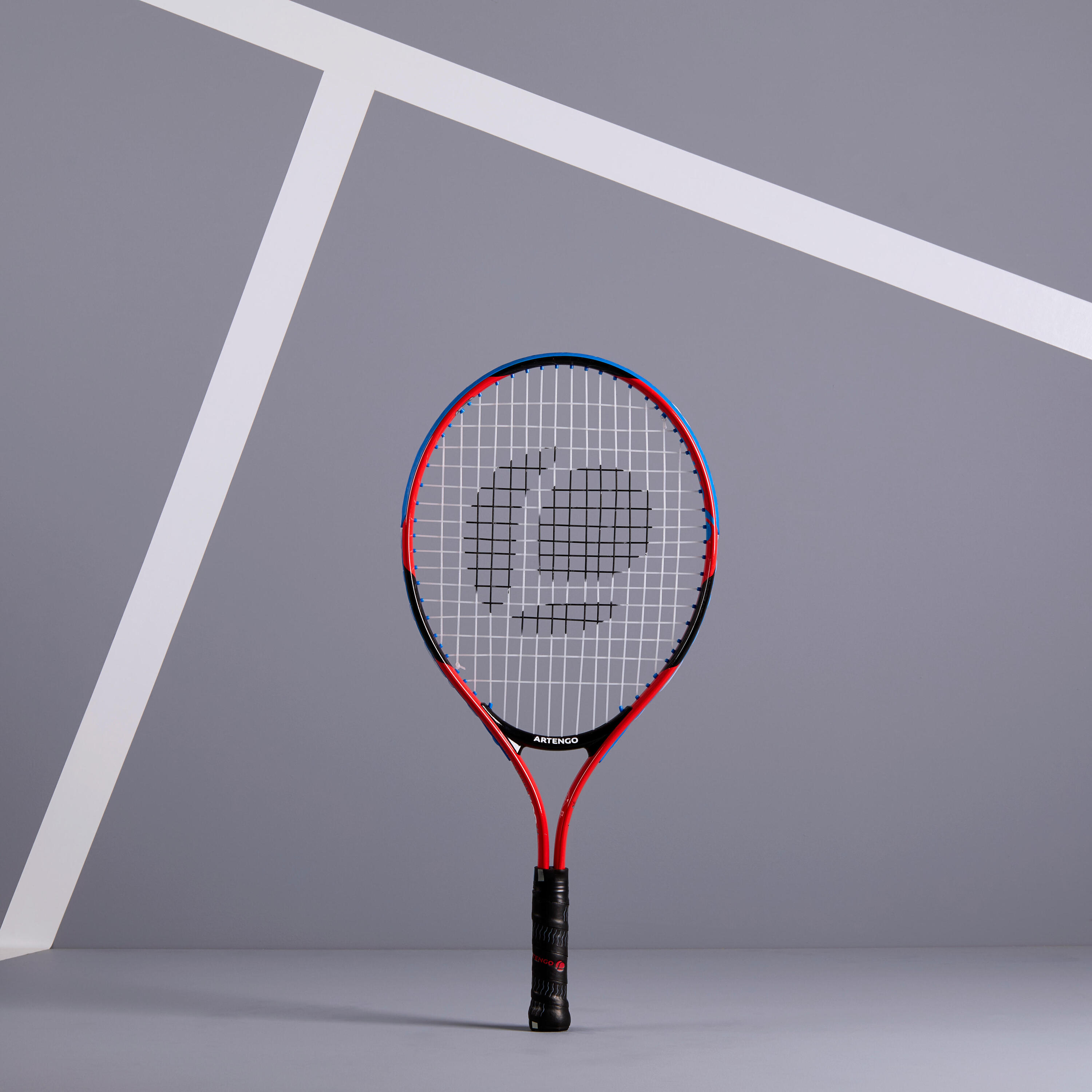 Kids' 21" Tennis Racket TR130 - Red 2/9