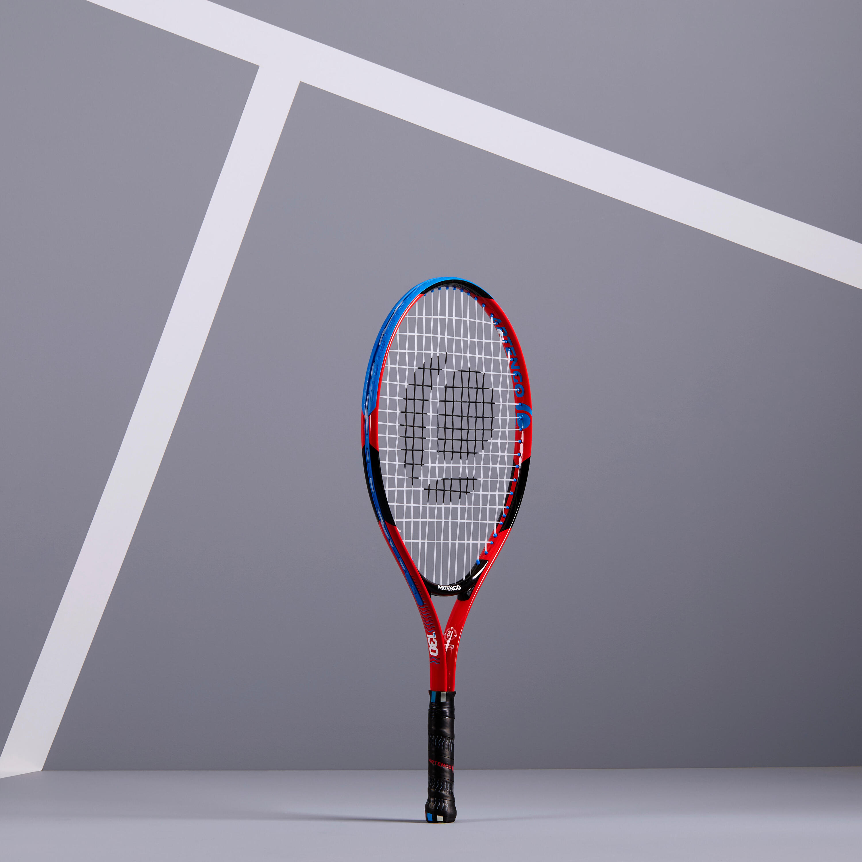 Kids' 21" Tennis Racket TR130 - Red 3/9