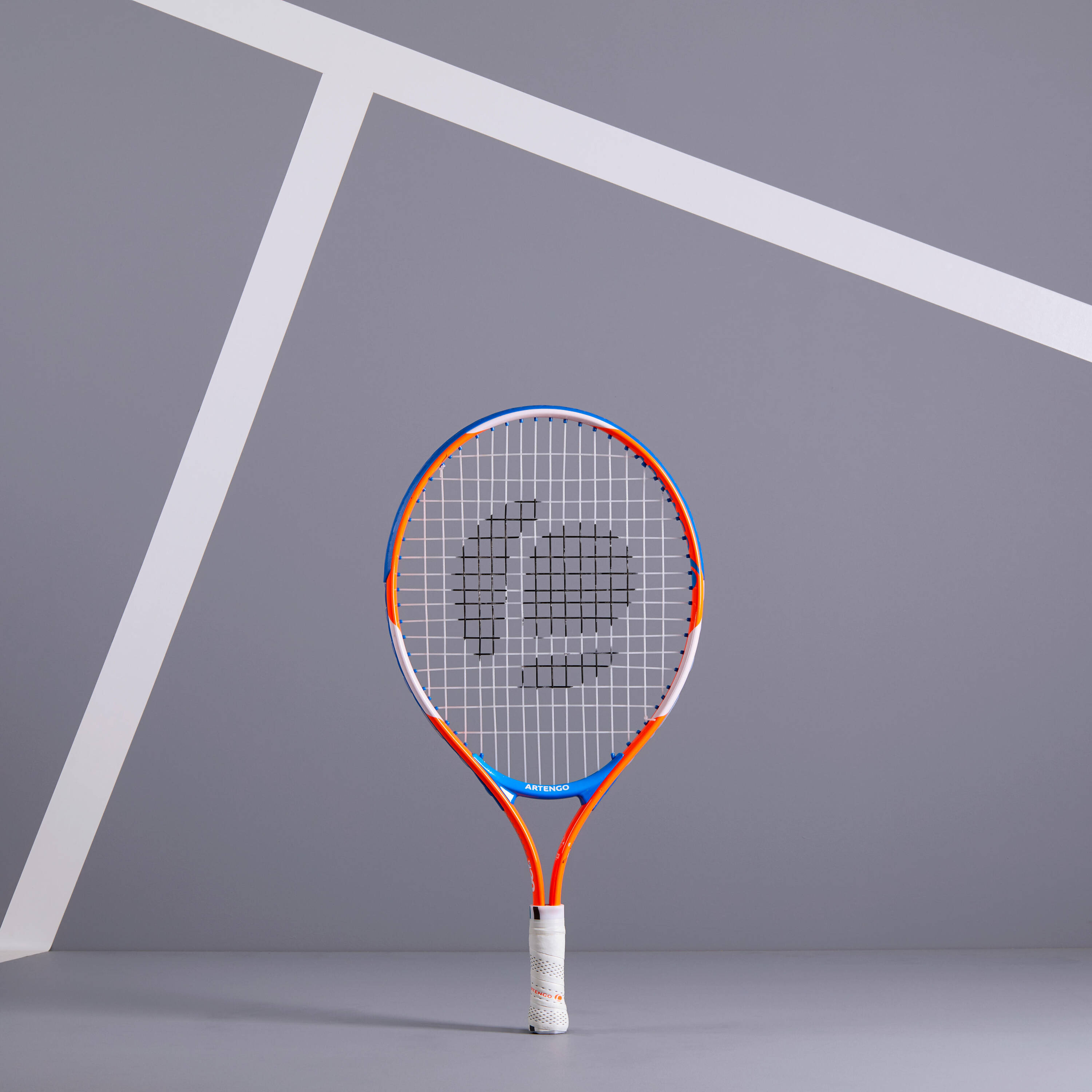 Kids Tennis Racket 19 inch TR130 - Orange -  4