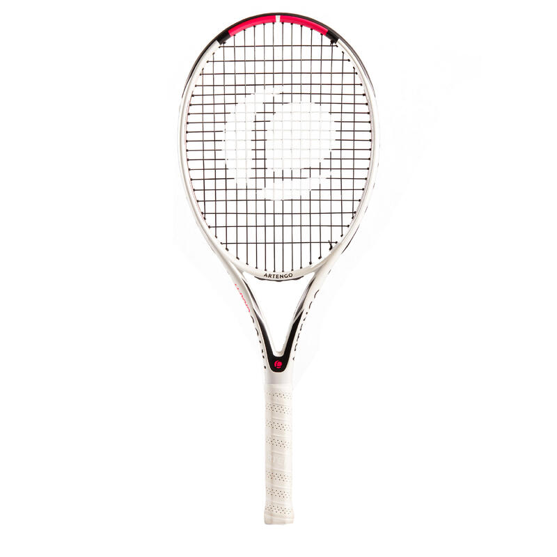 RAQUETTE DE TENNIS ADULTE TR160 GRAPH BLANC