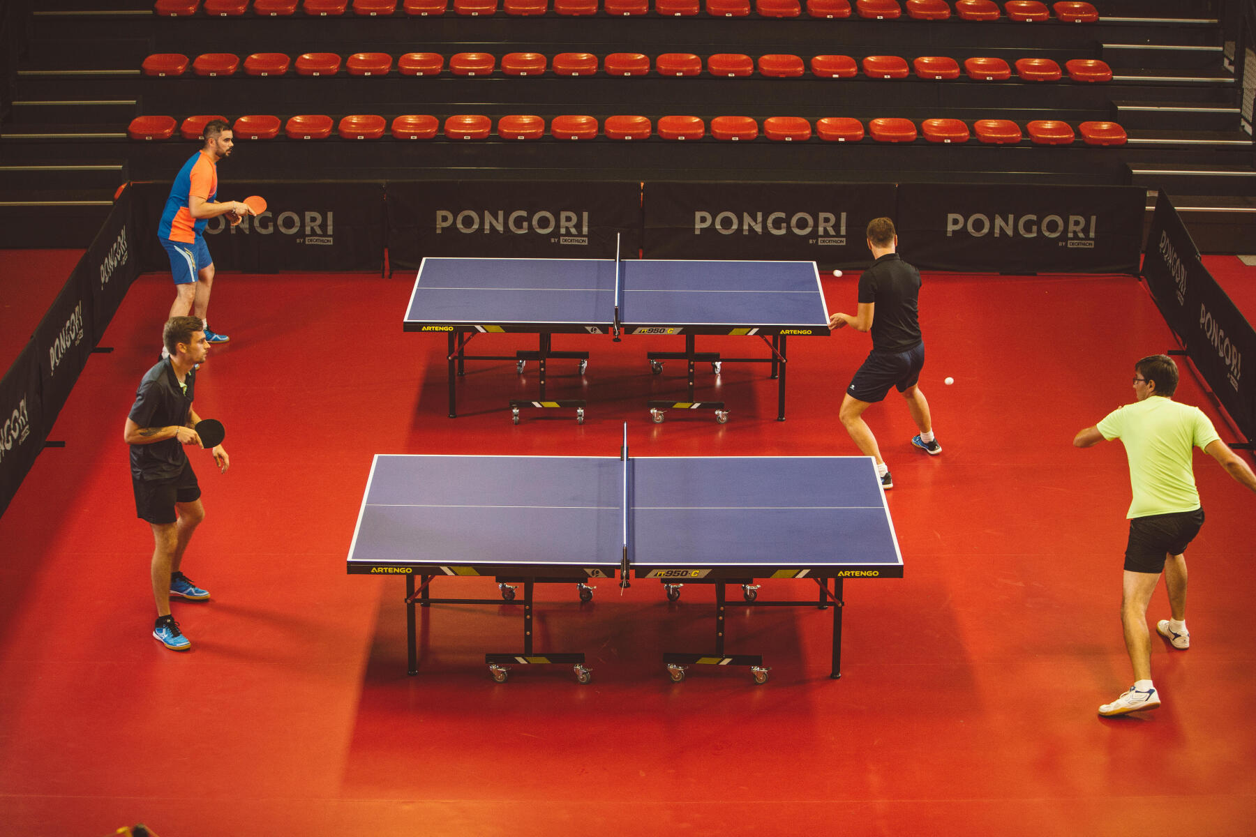 Gagnante du test et de la comparaison des tables de ping-pong