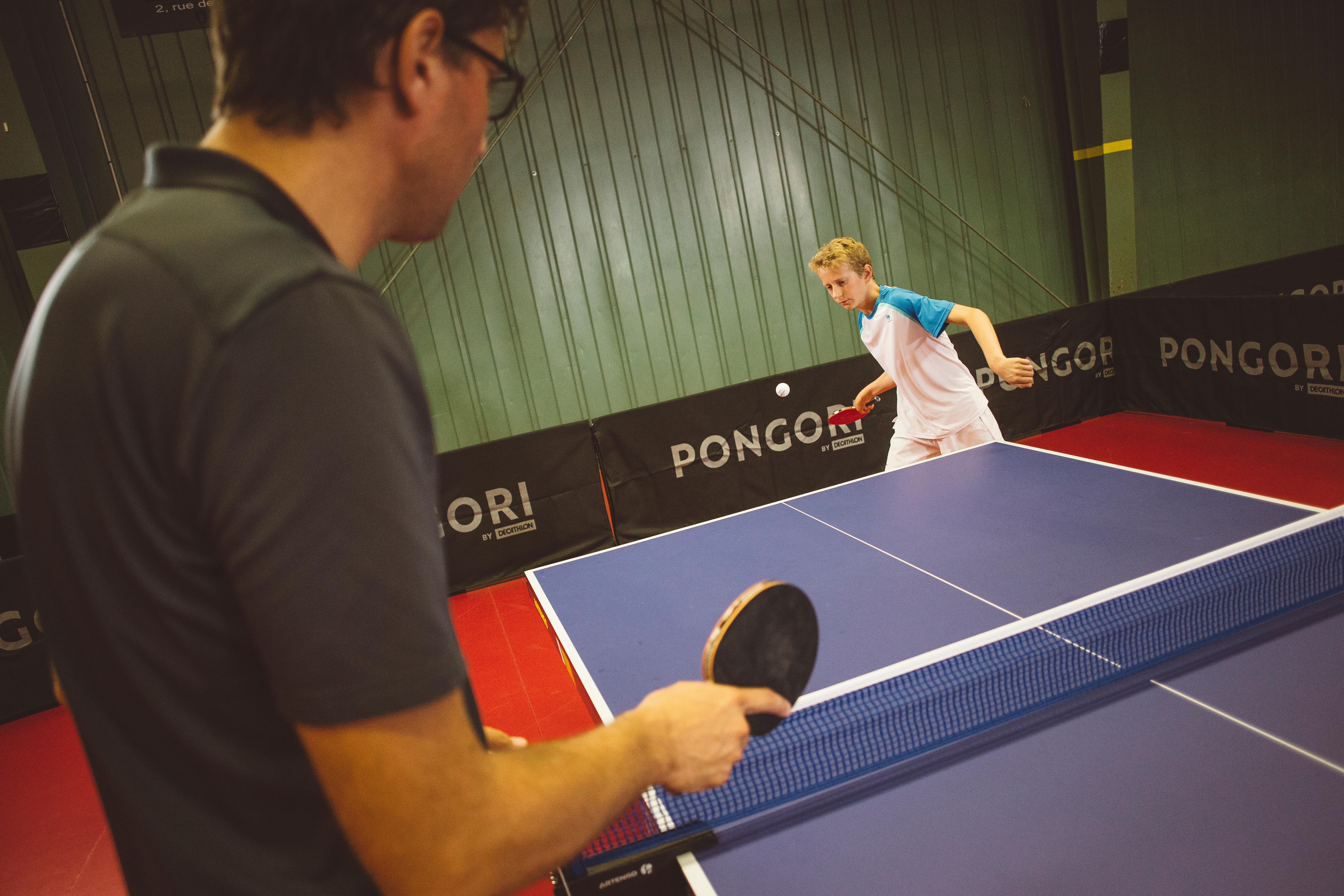 Raquette de tennis de table - TTR 100 3* Allround - PONGORI