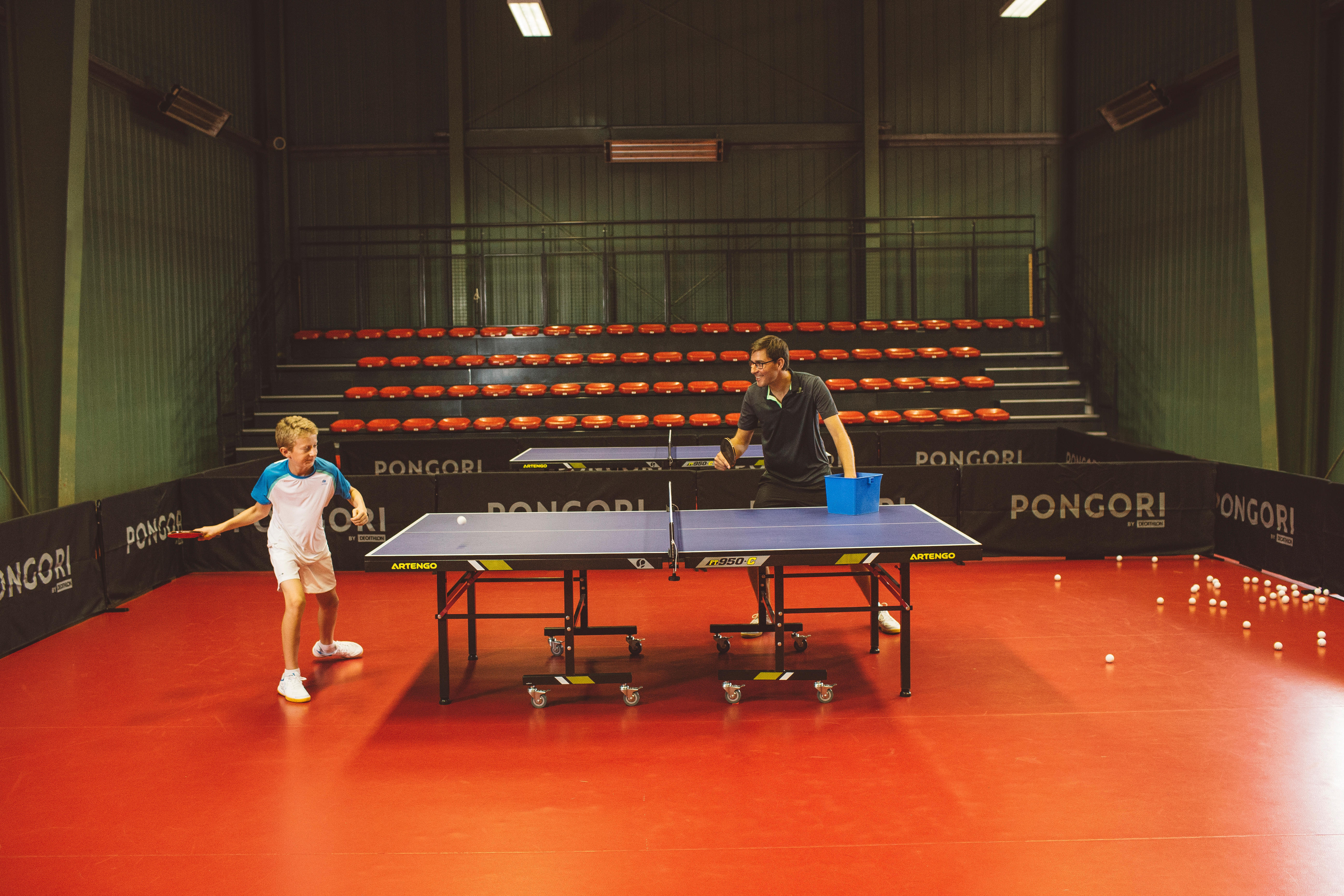 Table Tennis Paddle - TTR 100 3* All-Round - PONGORI