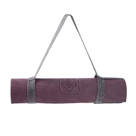 Gentle Yoga Comfort Mat 173 cm ⨯ 61 cm ⨯ 8 mm - Burgundy