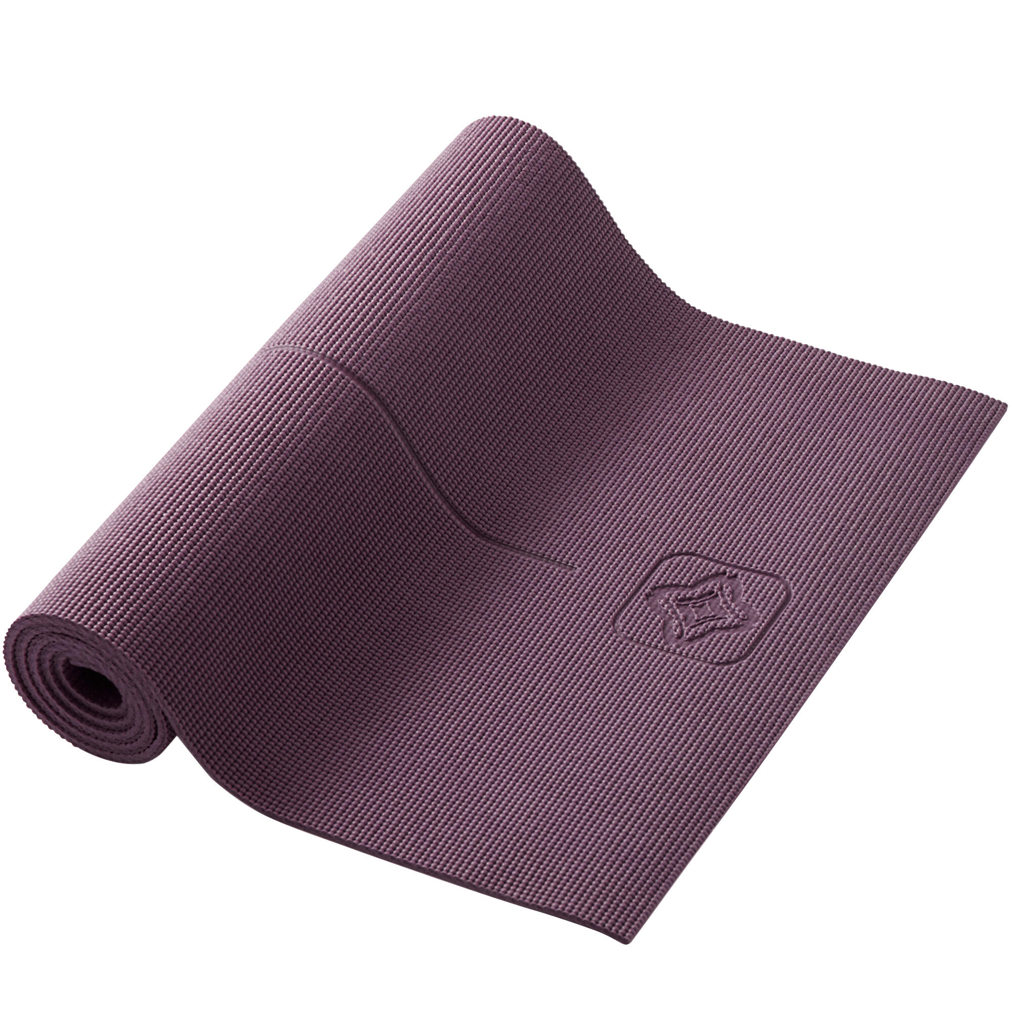 Gentle Yoga Mat 8 mm - Purple - Decathlon