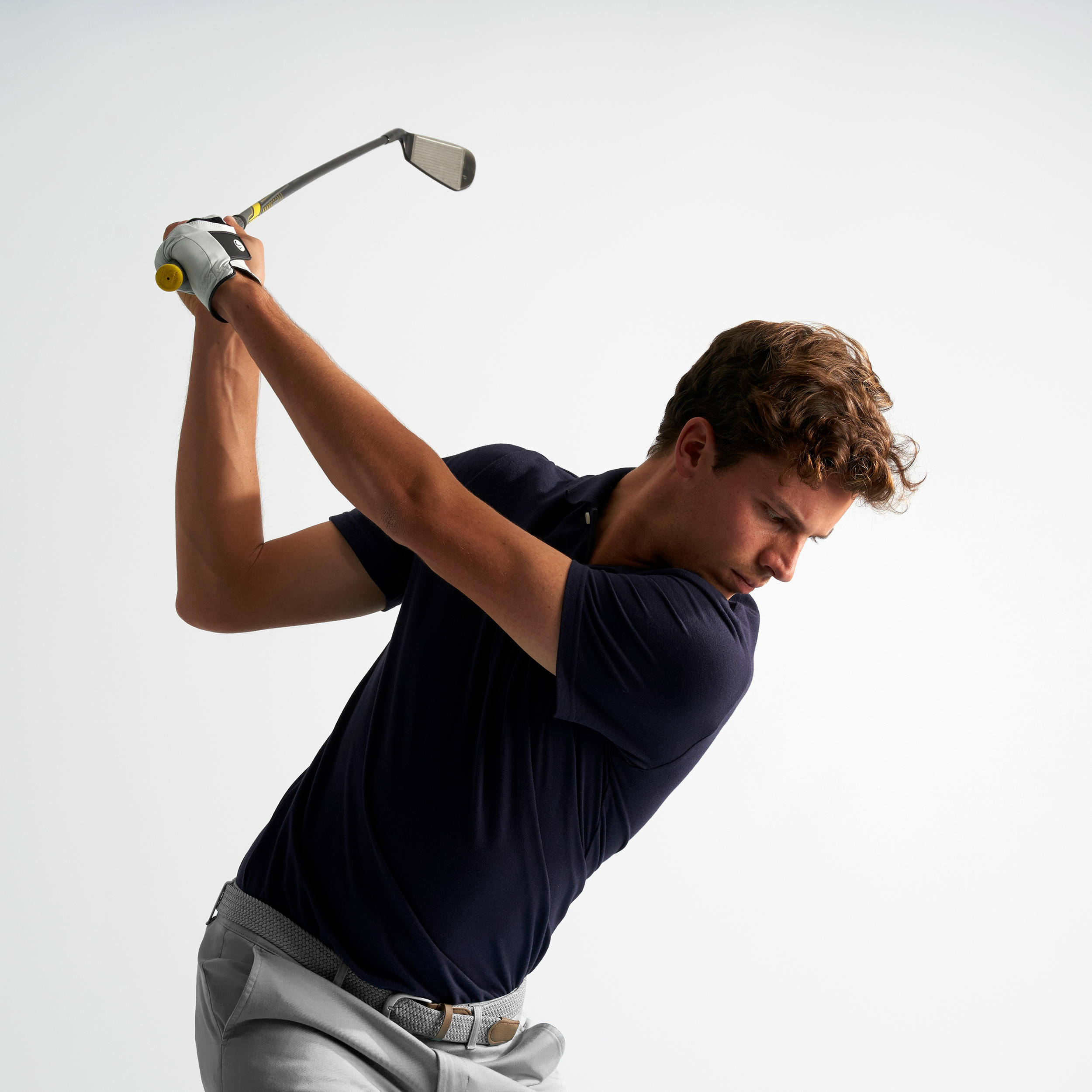 

Men's Golf Polo T-Shirt 500 Denim Blue