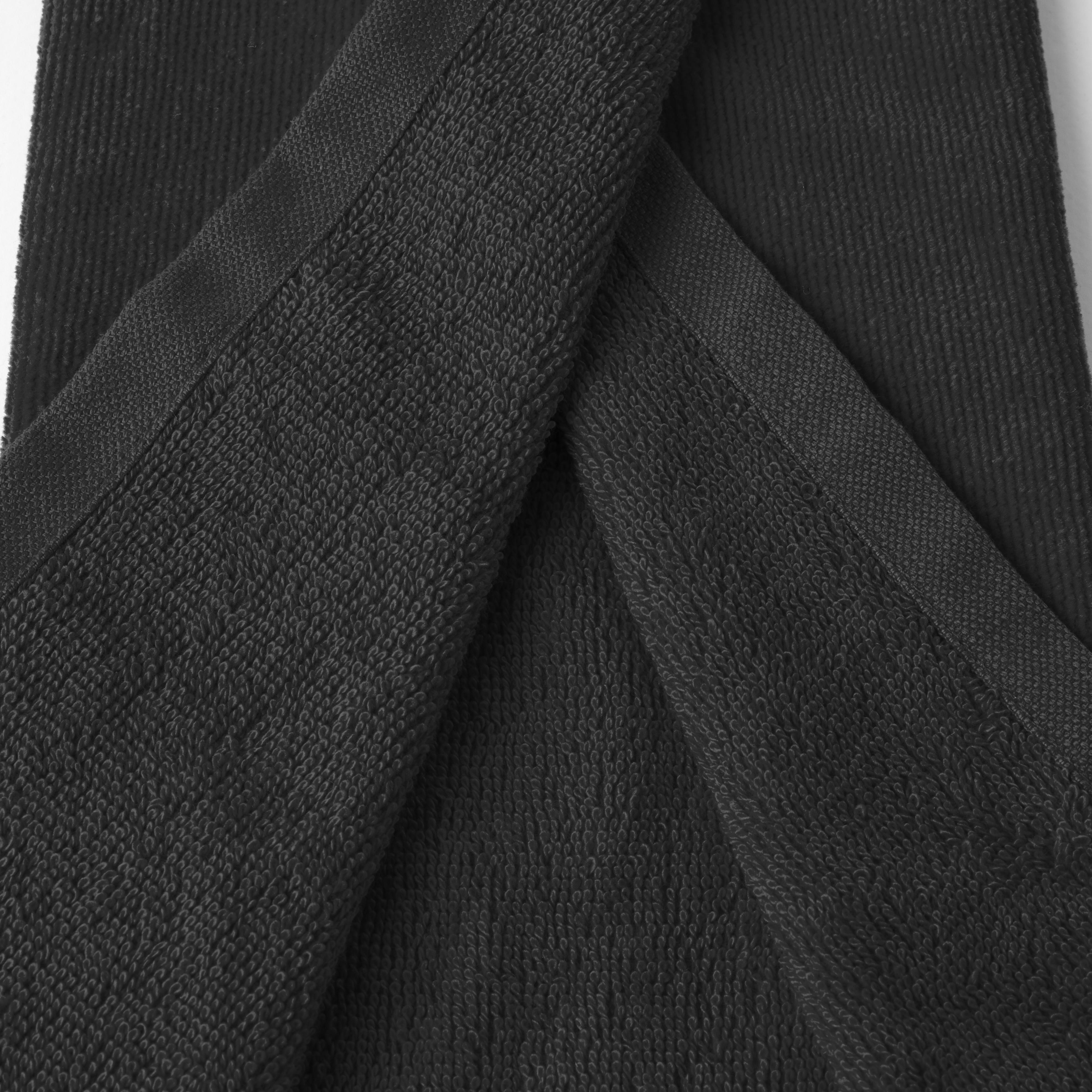 Serviette de golf à trois plis - noir - INESIS