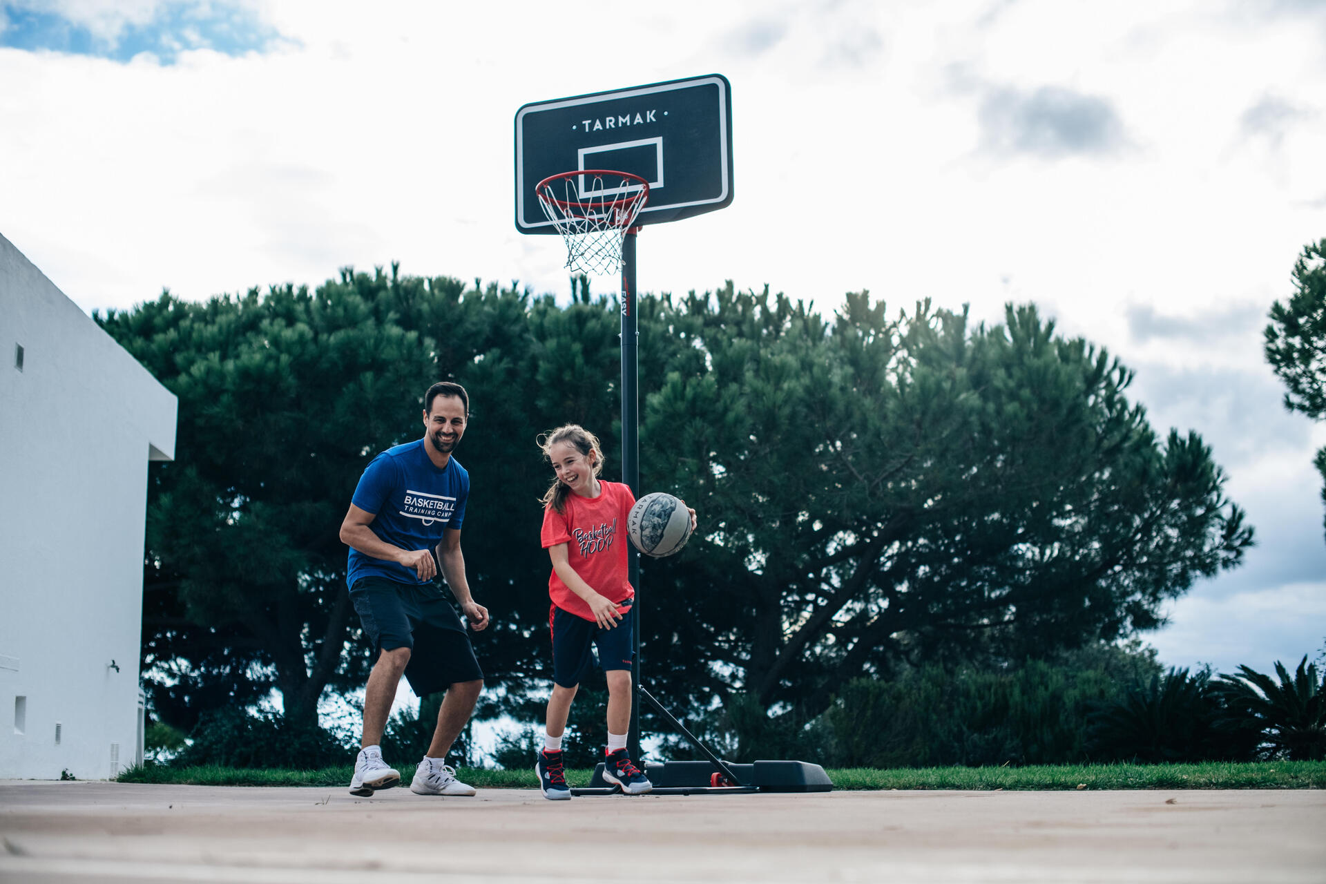 canestro da basket con base