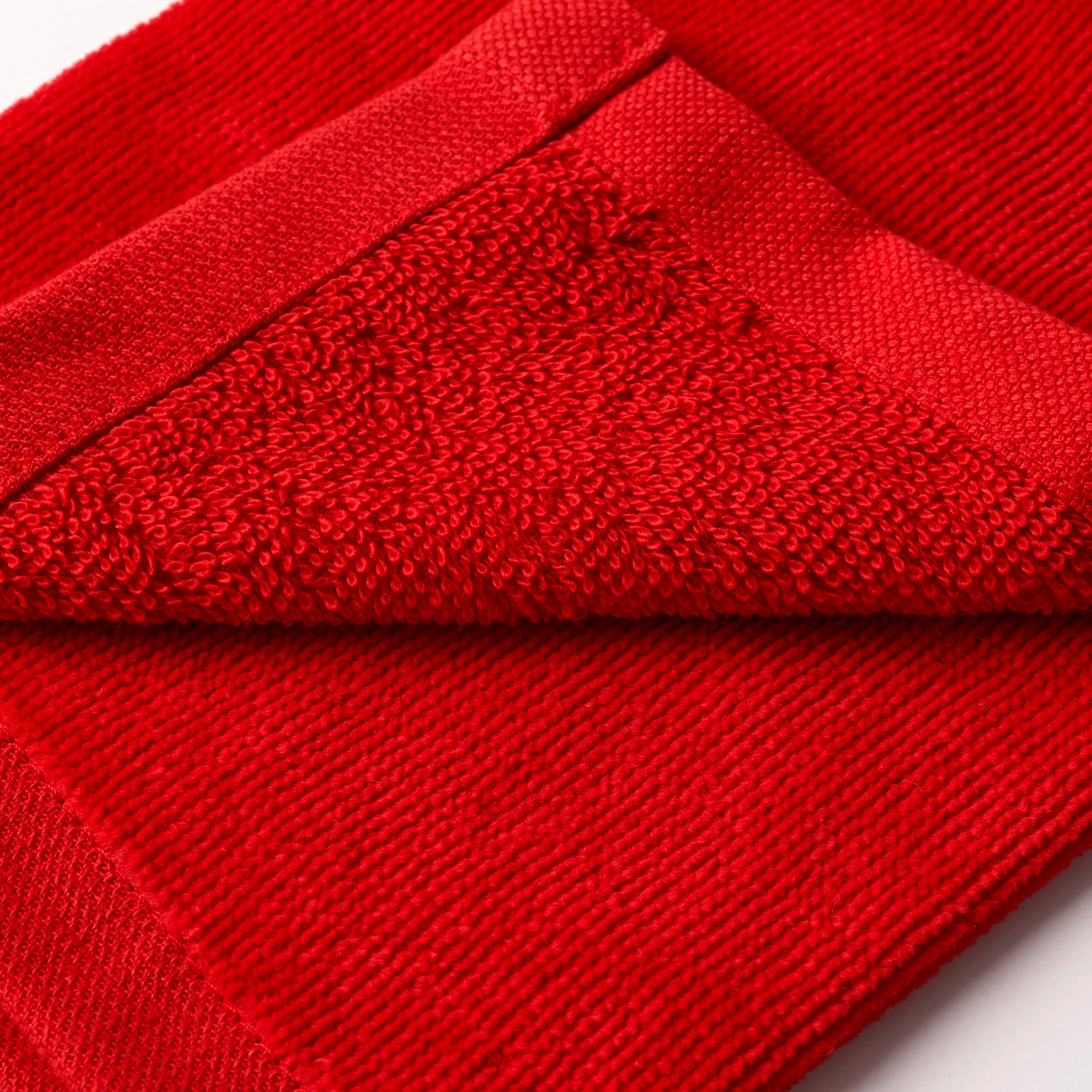 Serviette de golf à trois plis - rouge - INESIS