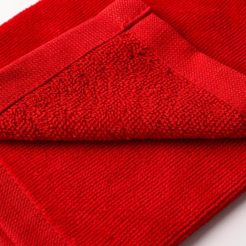 Trifold golfhanddoek rood