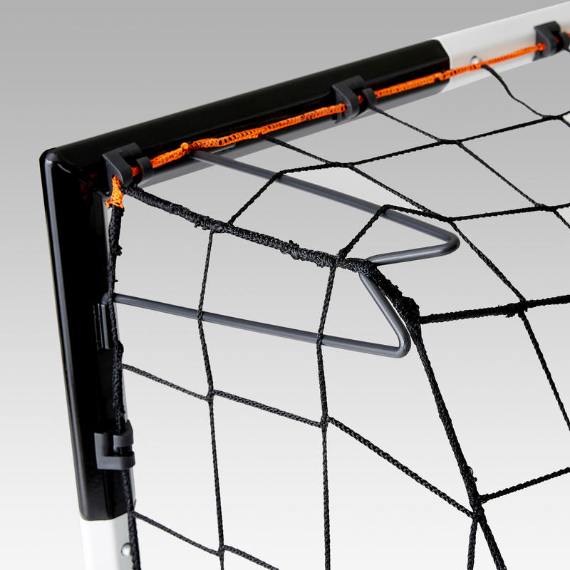 Size M Football Goal SG 500 White 6 x 4 ft Decathlon