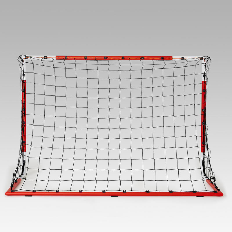 Size M Football Goal SG 500 Grey 6 x 4 ft Decathlon