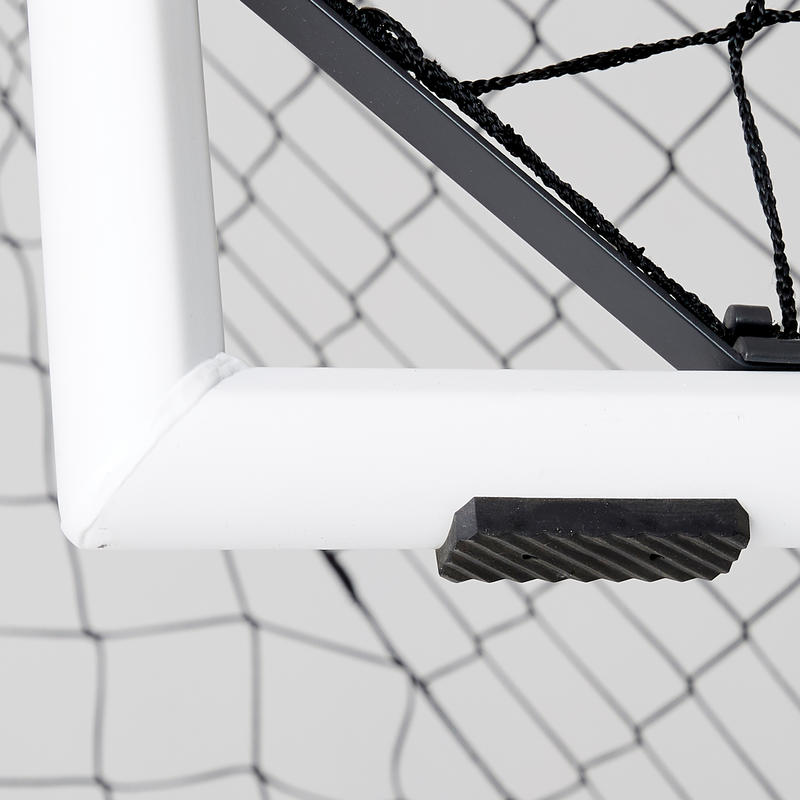 Size M Football Goal SG 500 Grey 6 x 4 ft Decathlon