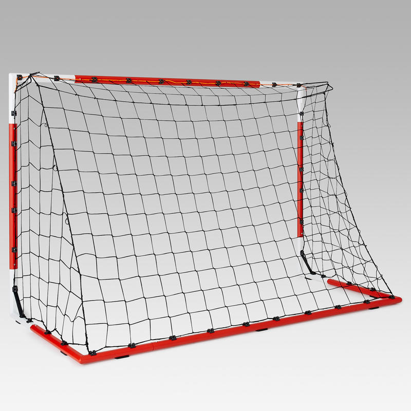 Size M Football Goal SG 500 Grey 6 x 4 ft Decathlon