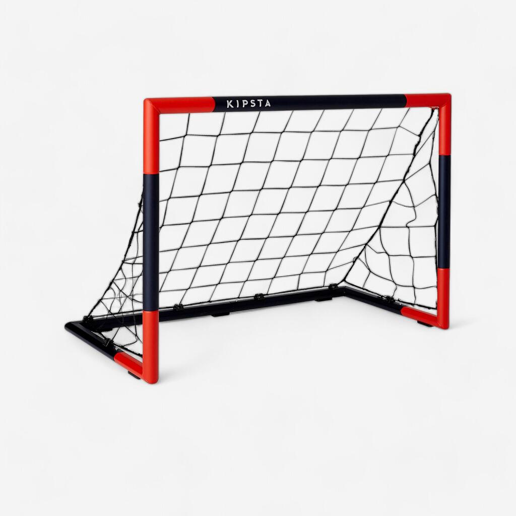 SG 500 Size 5 Football Goal - Navy/Vermilion Red